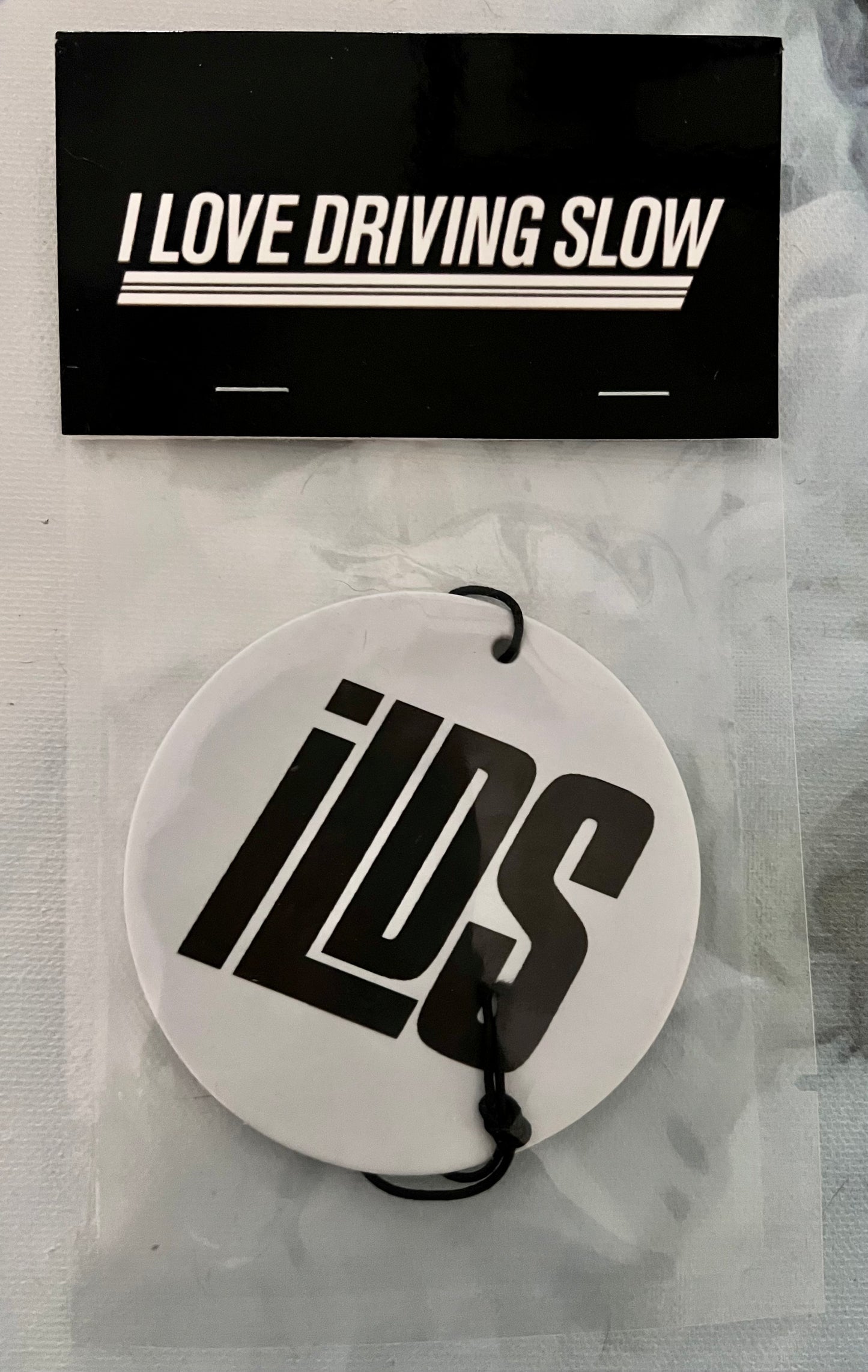 White iLDS Circle Freshener