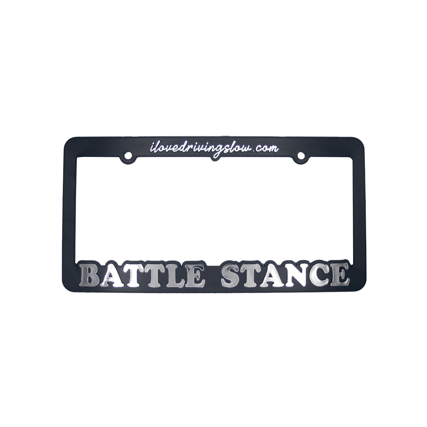 Battle Stance Plate Frame