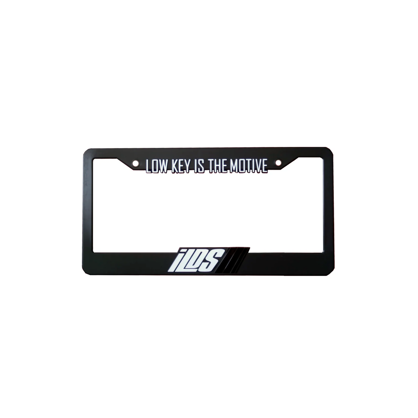 Low Key Plate Frame