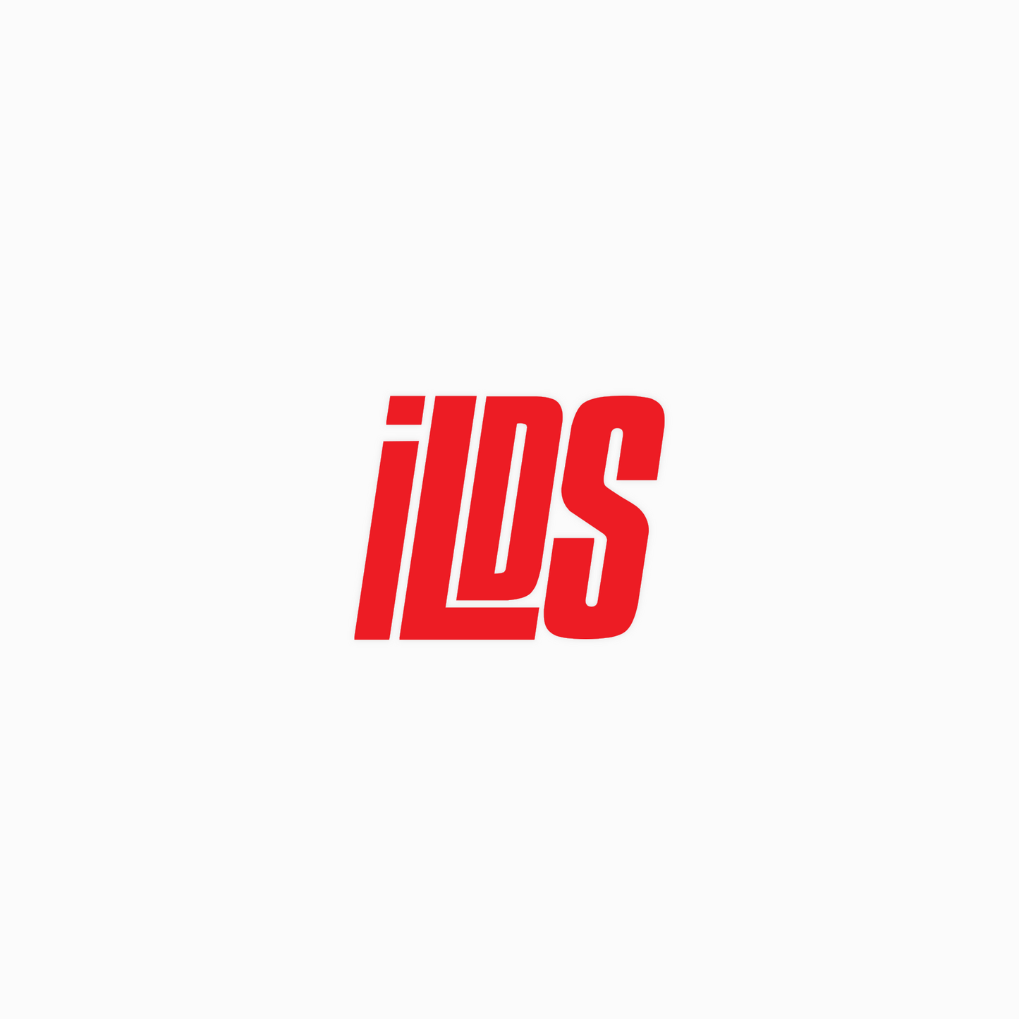 Red Block Sticker