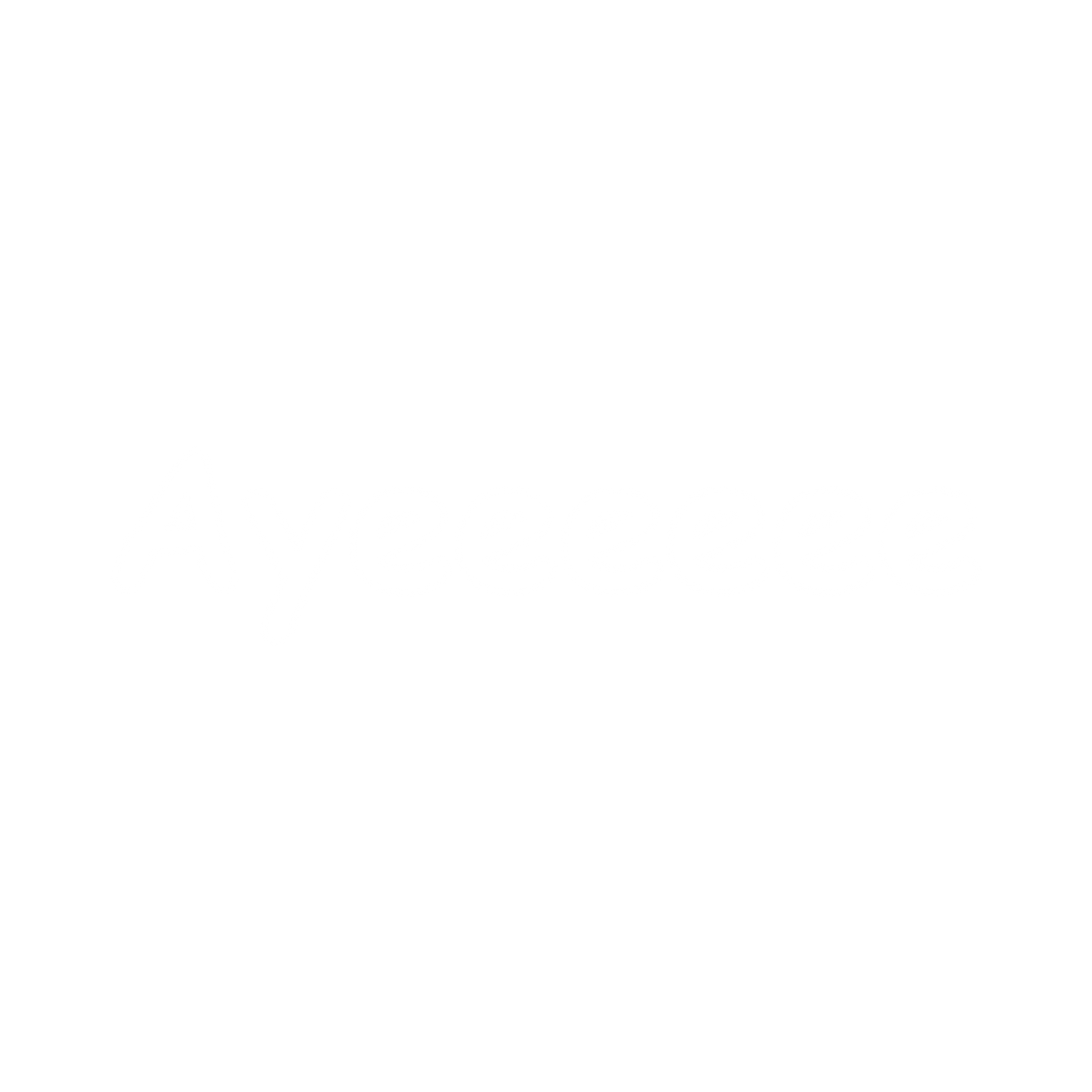 White Ayeeeeee Sticker
