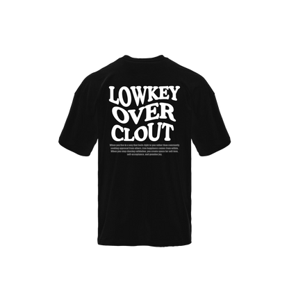 Black Lowkey Over Clout Shirt