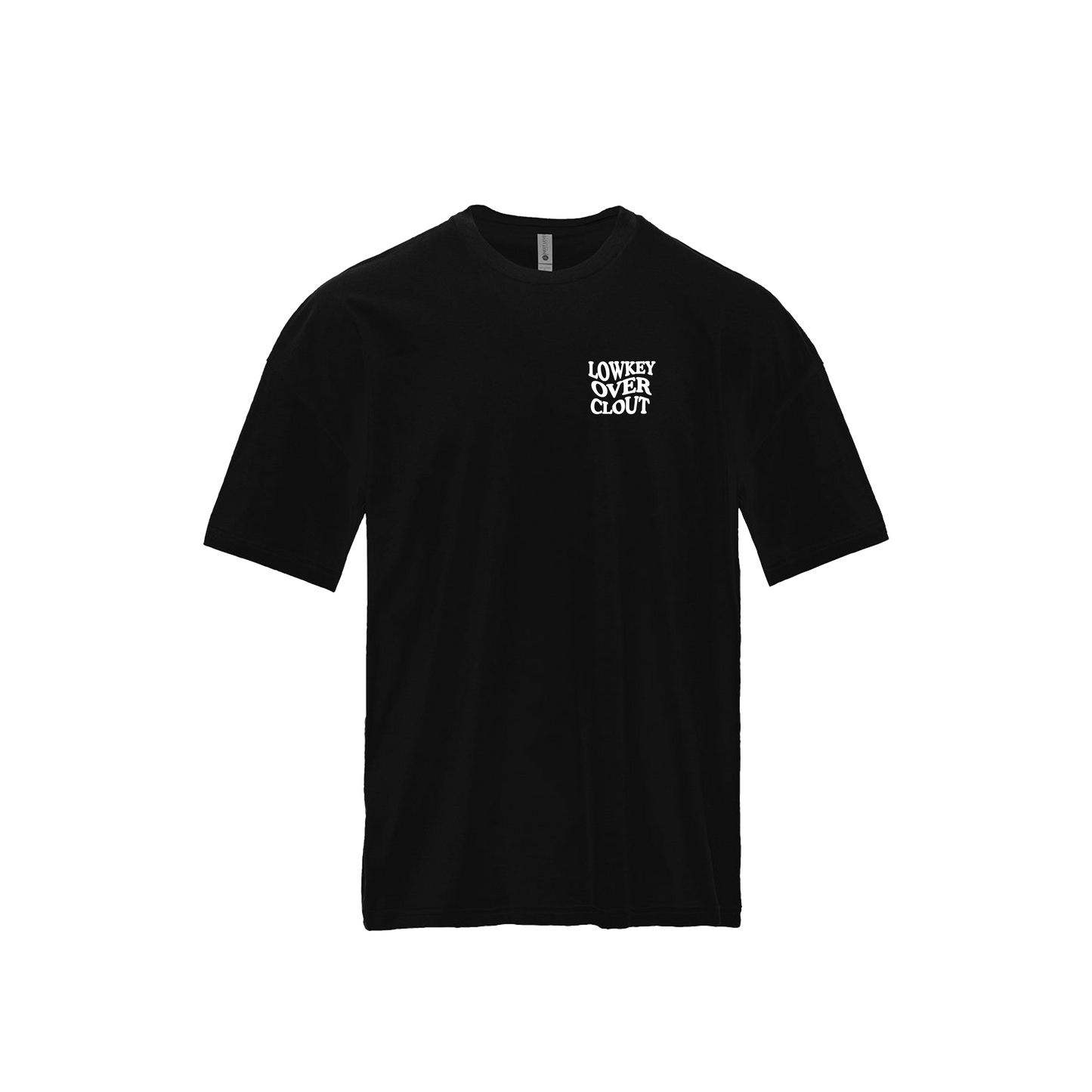 Black Lowkey Over Clout Shirt