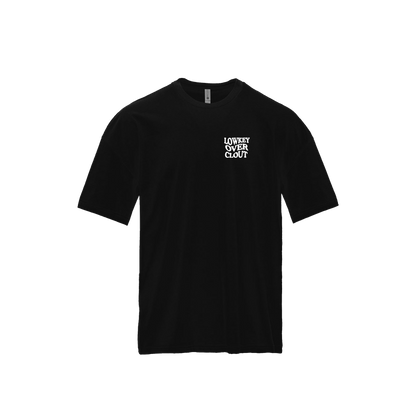 Black Lowkey Over Clout Shirt