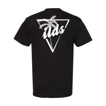 Vintage Black Palm Shirt