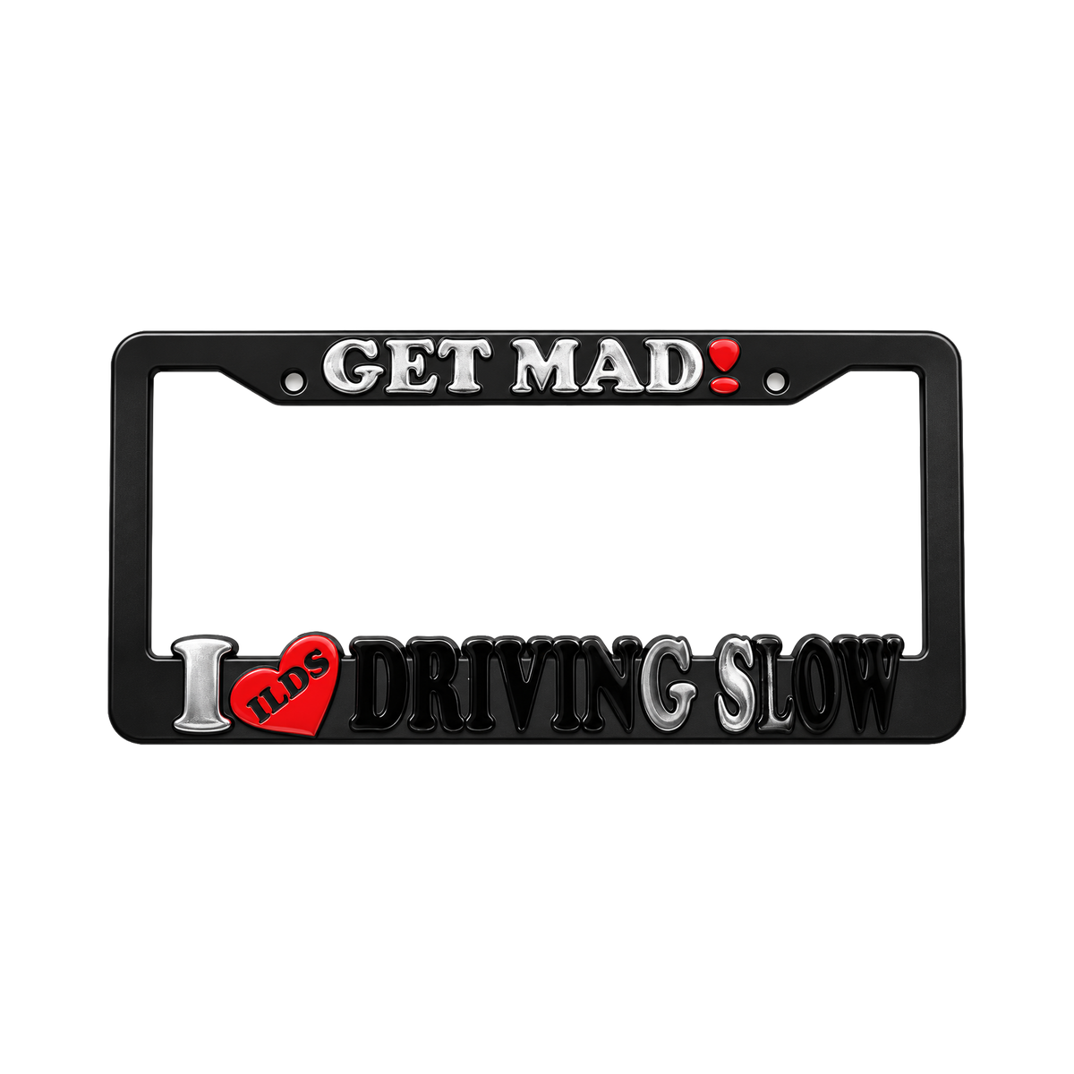 Black iLDS  Plate Frame