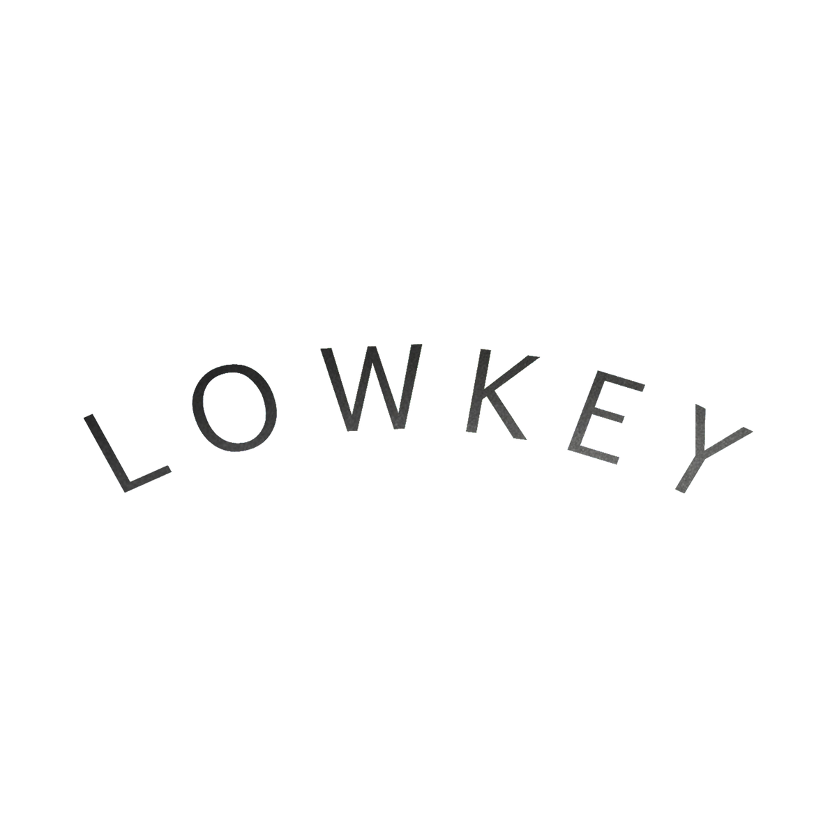 Flat Black Low key Arch Sticker