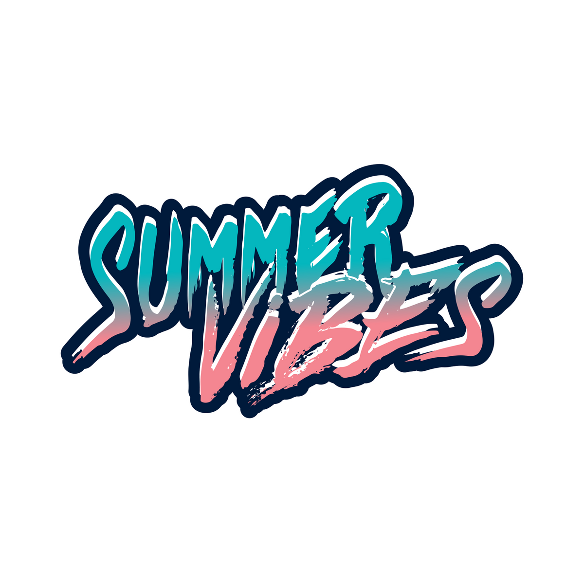Summervibes FTL Sticker