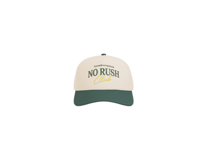 NO RUSH Club SnapBack Green