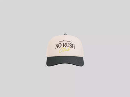 NO RUSH Club SnapBack black