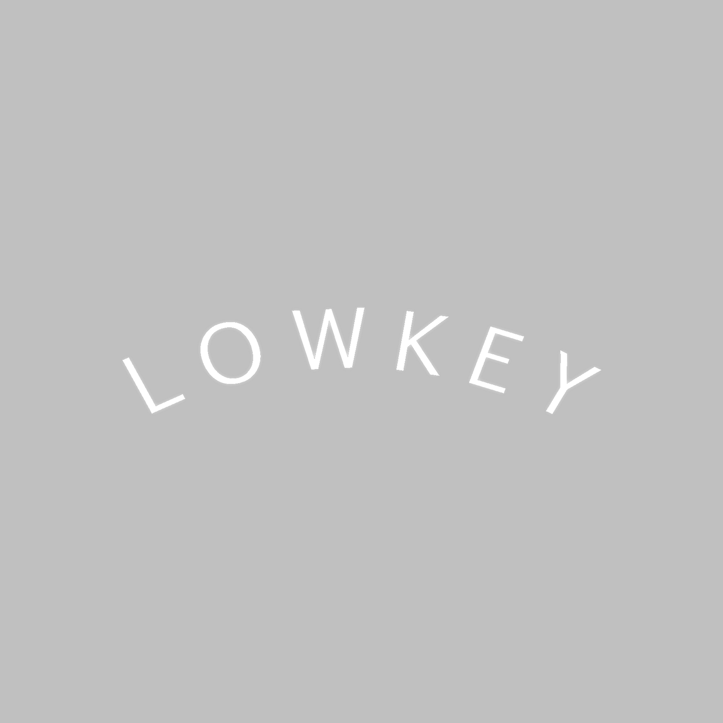 White Low key Arch Sticker